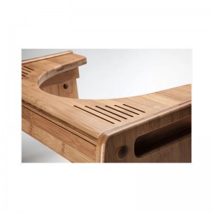 Sgabello da bagno per bagno in bambù