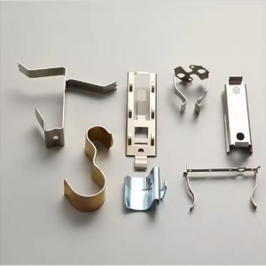 Il metallo su ordinazione dell\'OEM che timbra parte il contatto elettronico elettrico elettrico d\'acciaio di rame