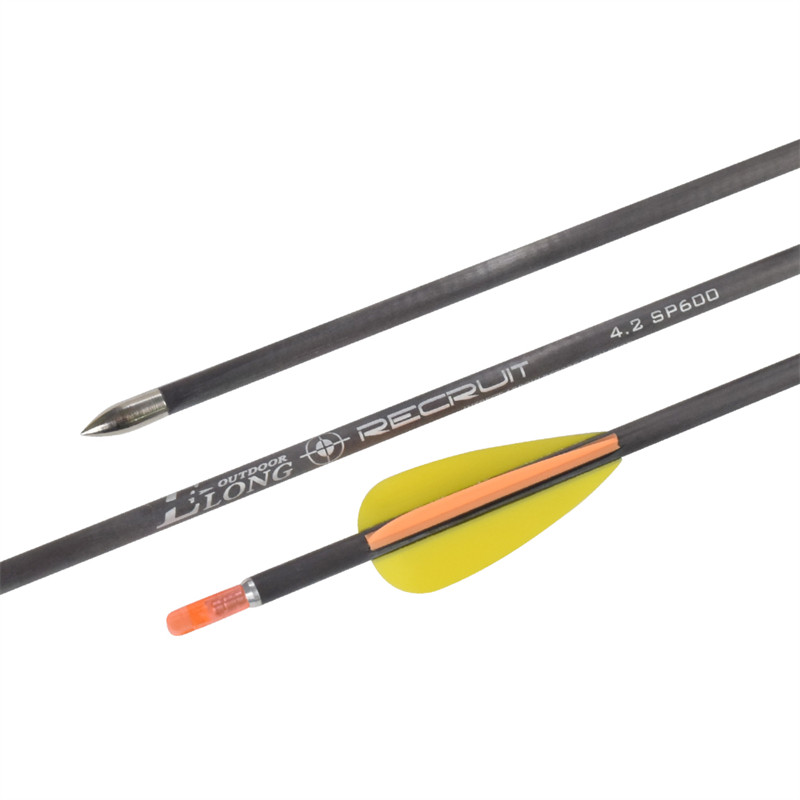 CX-7 frecce in carbonio puro ID4.2mm con 2