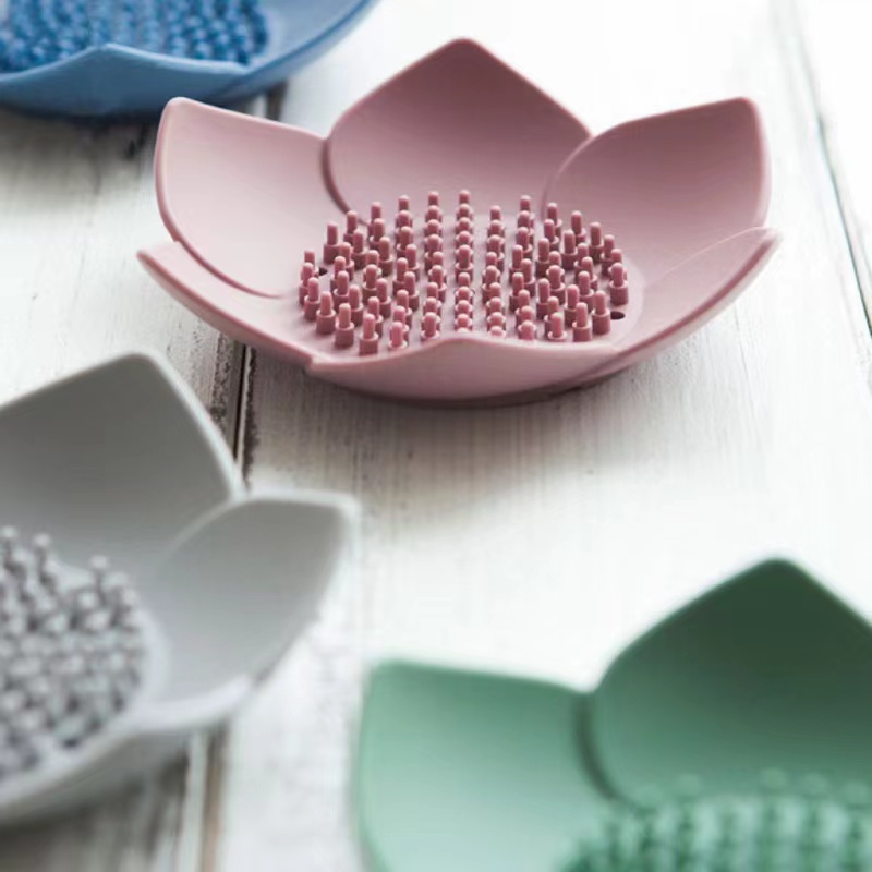 Scatola di sapone di loto