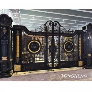 Cancello in ferro battuto