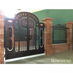 Cancello in ferro battuto