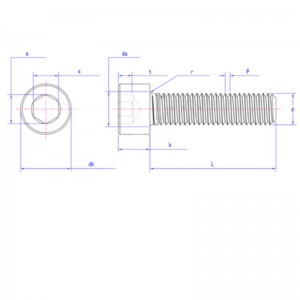 bullone flangiato esagonale zincato