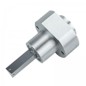 Parte tornita di precisione in alluminio personalizzata con lavorazione tornita CNC