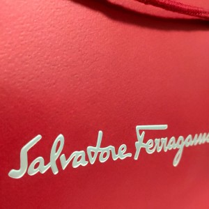 Borsa Kraft di lusso rosso vivace
