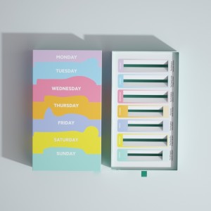 Confezione regalo colorata per i giorni feriali