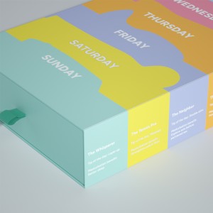 Confezione regalo colorata per i giorni feriali