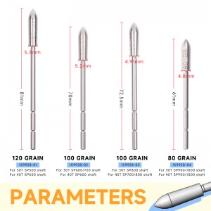 159928 80/100/120 punti di inserto in acciaio inossidabile per frecce di carbonio ID 3,2 mm
