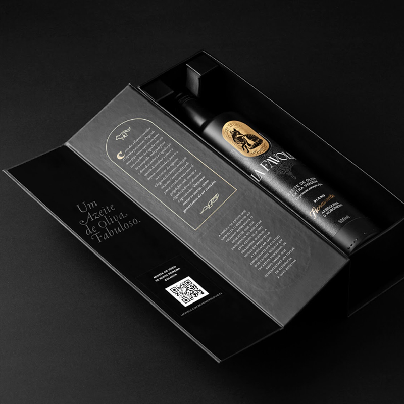 Scatola regalo di lusso olio di oliva premium