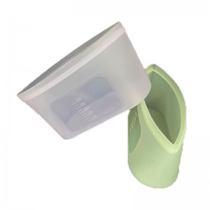 Cibo-sacchetto sigillato in silicone di grado