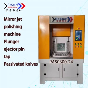 Attrezzatura per sbavatura del foro trasversale del corpo dell\'iniettore di carburante