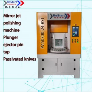 Attrezzatura per sbavatura del foro trasversale del corpo dell\'iniettore di carburante