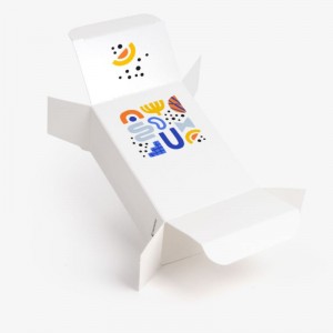 Scatola regalo astratta vibrante