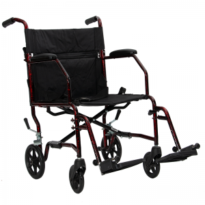 Sedia da trasporto leggero in alluminio