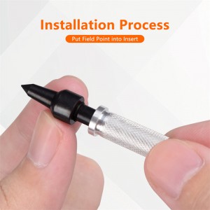 Elongarrow 151032 100Grain 11/32 punti campo a vite