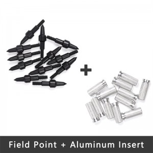 Elongarrow 151032 100Grain 11/32 punti campo a vite