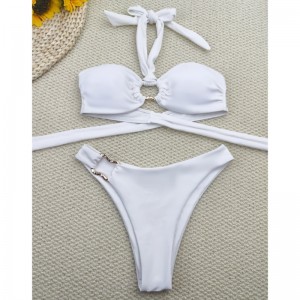 2025nuovi due sexy - Piece Bikini Set. Stile europeo e americano con legami, bassi - Vita. Attraverso - Articolo di confine per Amazon. Costume da bagno bikini XY2513 Prezzo:$79,99