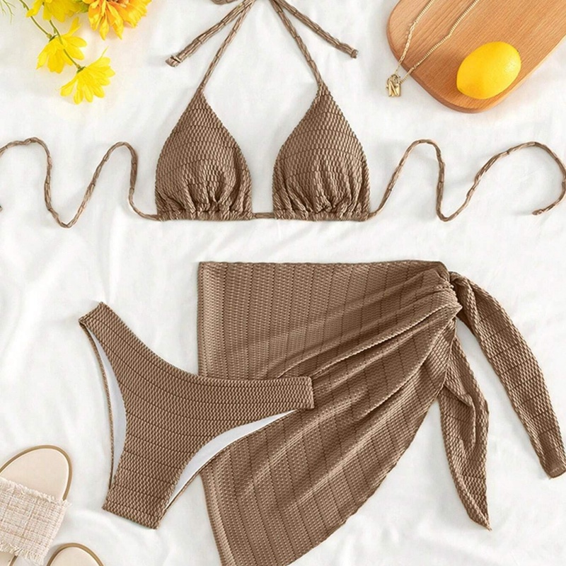 Nuovo 2025 europeo e americano-stile sexy solido-Colore due-Bikini di pezzo. Adatto per il commercio estero e la croce-confine e-Commercio su Amazon e Aliexpress. Bikinis legato 8942 Prezzo:$99.99