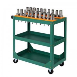 CNC Green Tool Cart