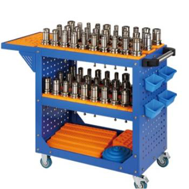 Carrello del pannello perforato blu CNC