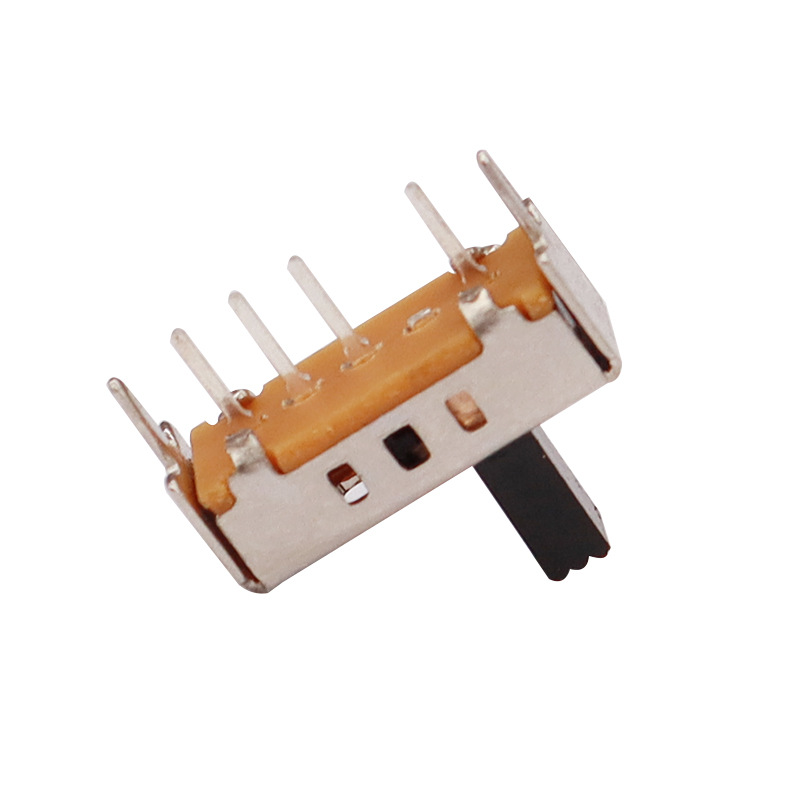 Scivolo Interruttore SS13D07 singolo-Fila quattro-Interruttore a levetta micro pin, interruttore a levetta verticale per elettrodomestici, 3, 4, 5 e 6 posizioni dell'interruttore scorrevole