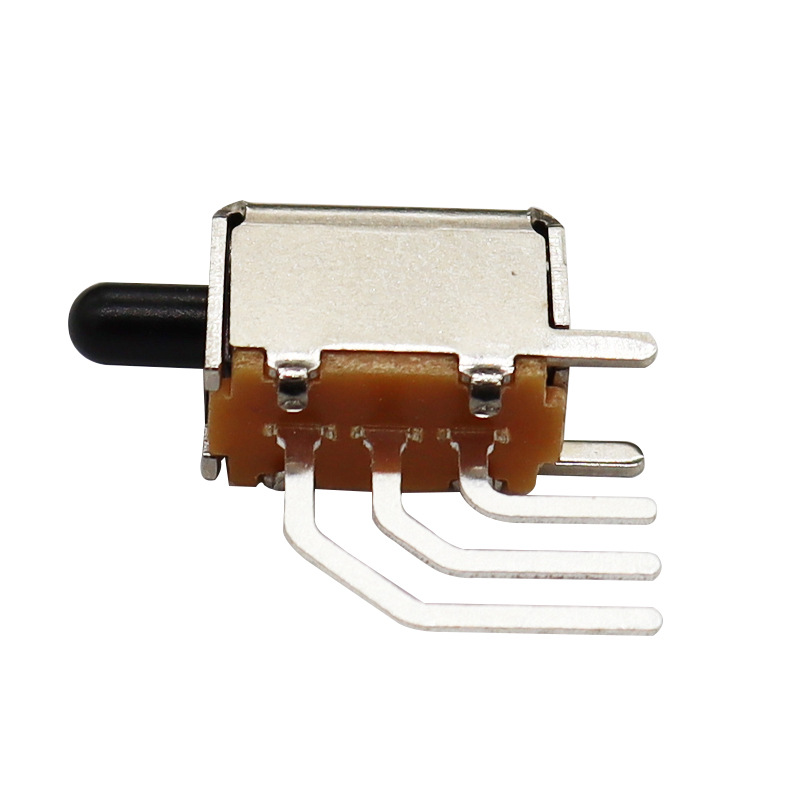 Push Switch PS12F39S Un interruttore a chiave di ripristino è installato sul lato di illuminazione e un sé-L'interruttore di bloccaggio è inserito sul lato dei piccoli elettrodomestici