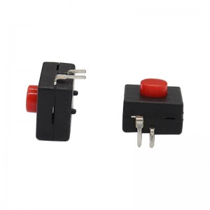 Push Switch HR12*12*9-2, interruttore della torcia, LED due-Pin Accensione e spegnimento, pulsante Reset Micro switch