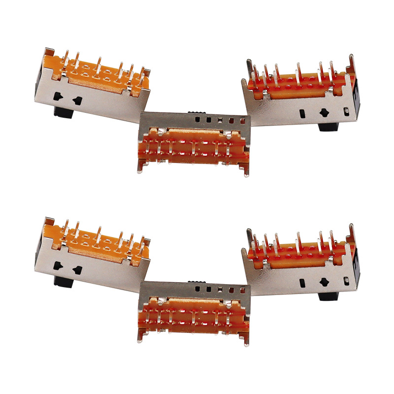 Scivolo Interruttore SS25D01 Double-Riga 12-Pin Solling Interruttore di scorrimento Elettronica Svuoto di scorrimento micro verticale