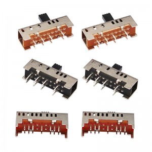 Scivolo Interruttore SS23H06, doppio-Riga 8-Pin interruttore di scorrimento verticale, interruttore di scorrimento verticale per riscaldamento elettrico elettrico elettrico