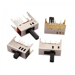 Scivolo Interruttore SS23D03, doppio-Fila otto-Pin tre-Posizionare, interruttore a spinta Micro Switching personalizzato per gli elettrodomestici