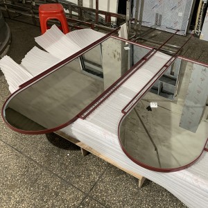 Lampada integrata in acciaio inossidabile Zotye e specchio intelligente in acciaio inossidabile elettroplato personalizzabile