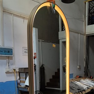 Lampada integrata in acciaio inossidabile Zotye e specchio intelligente in acciaio inossidabile elettroplato personalizzabile