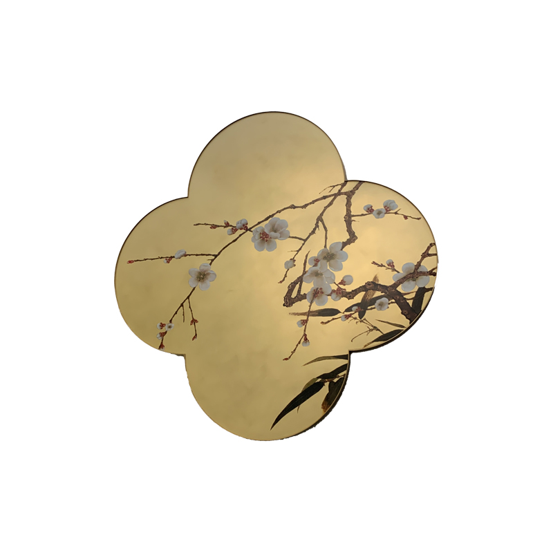 Cinese elettroplato in oro in acciaio inossidabile Zotye-Oggetti decorativi in ​​acciaio inossidabile modellati in stile