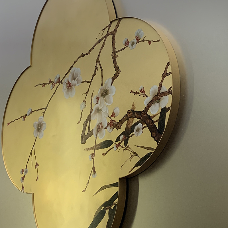 Cinese elettroplato in oro in acciaio inossidabile Zotye-Oggetti decorativi in ​​acciaio inossidabile modellati in stile