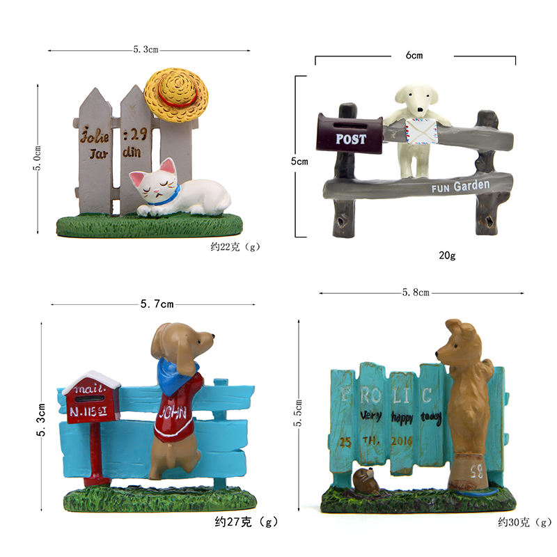 Ornamento 3D in resina