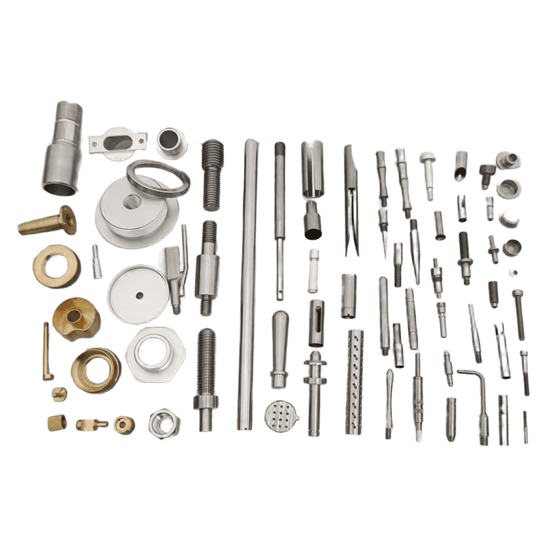 Cinque-Elaborazione delle parti dell'asse