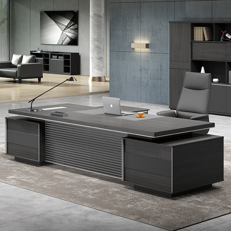 Modello DBT004 Dio Light Luxury Simple Modern Office Scrivania per manager singola Scrivania per computer direzionale, alta-fine scrivania direzionale dell'ufficio.