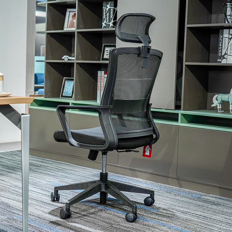 Modello BGY001 Sedia ergonomica in rete all'ingrosso - Schienale curvo traspirante con altezza-Bracci regolabili per studio, ufficio e lunghe sessioni di seduta